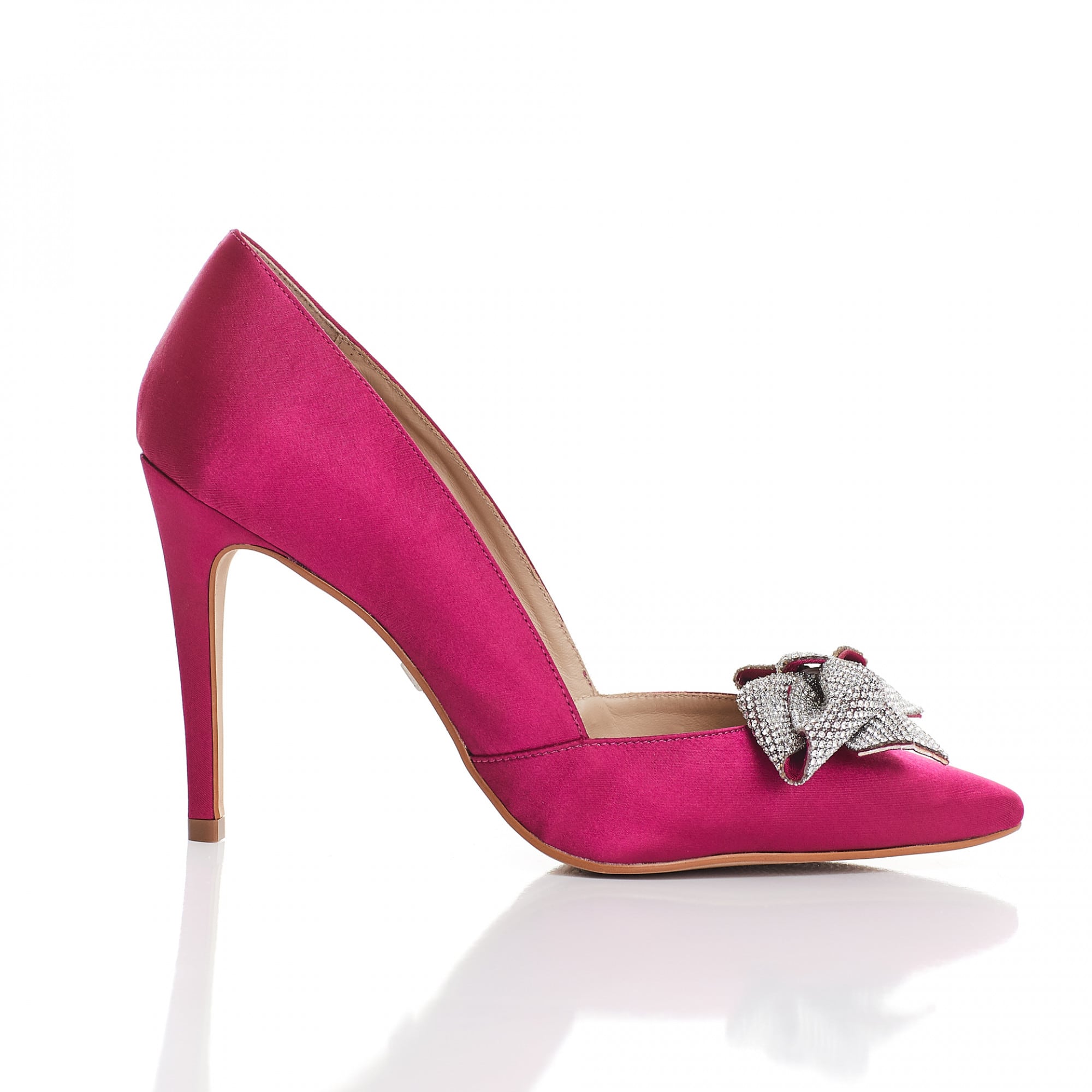 Scarpin cetim sale