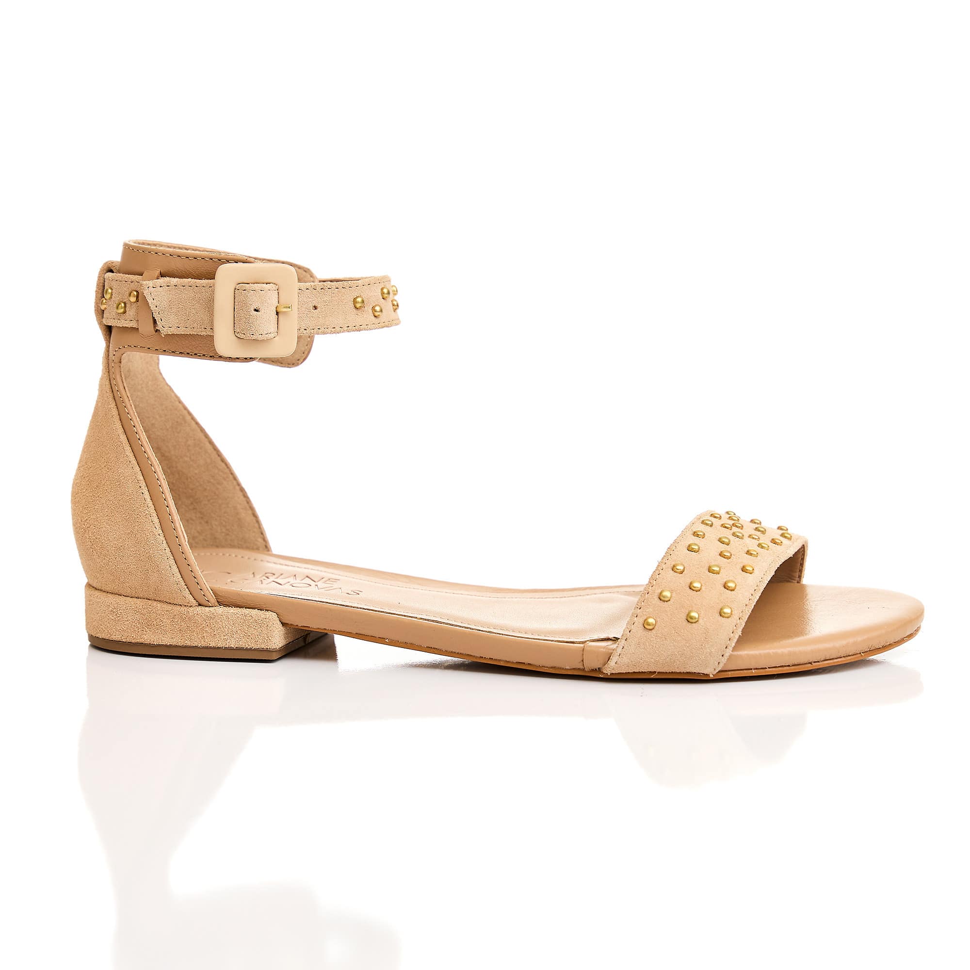RASTEIRA COURO NOBUCK SERENA - FENDI