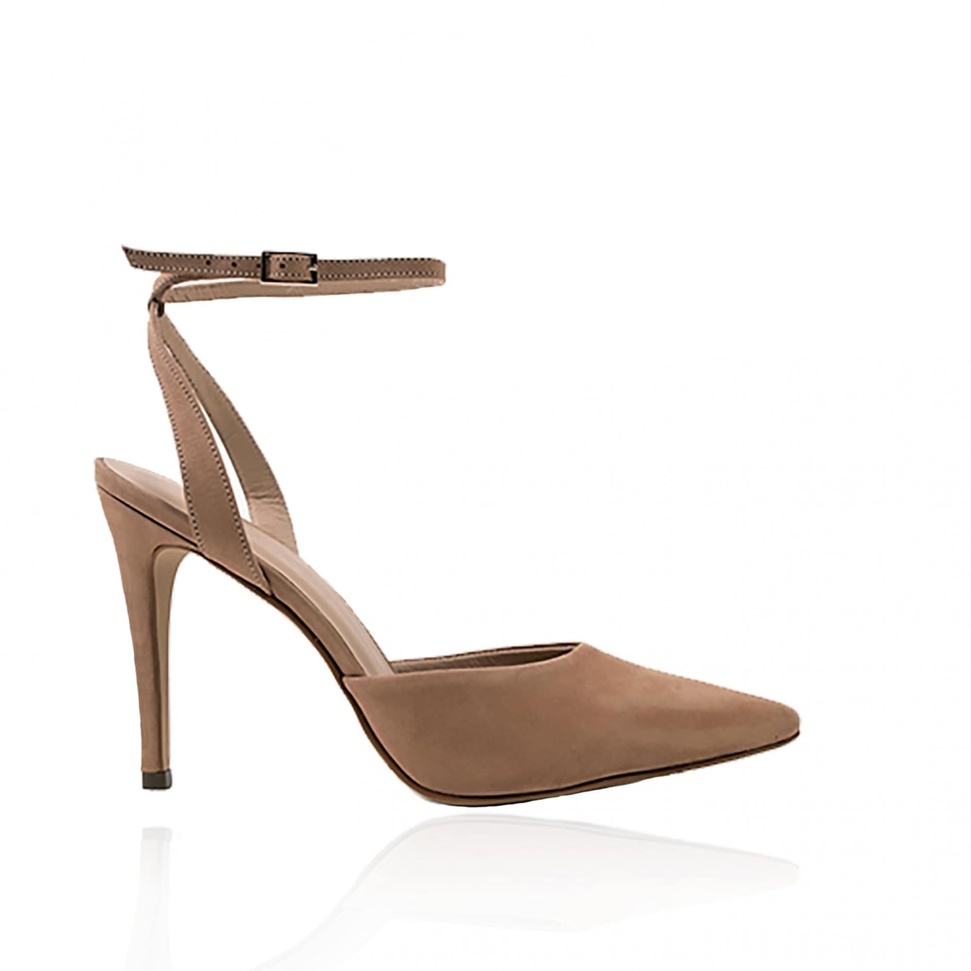 SCARPIN COURO SOPHIE - NUDE