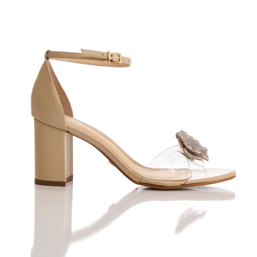 SANDÁLIA VINIL MARGARIDA - NUDE