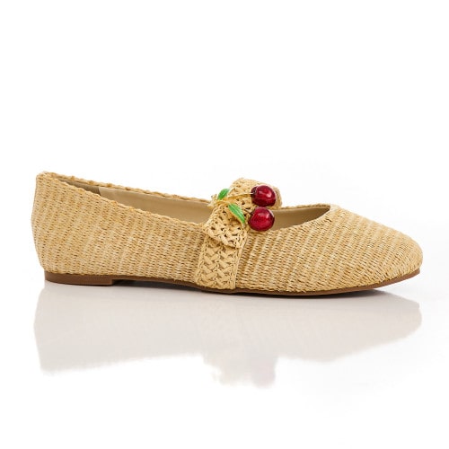 SAPATILHA RAFIA CHERRY - RAFIA
