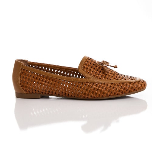 MOCASSIM TRESSÊ CINDY - CARAMELO