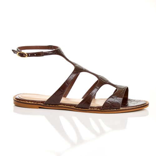 RASTEIRA COURO FIORELLA - CAFÉ