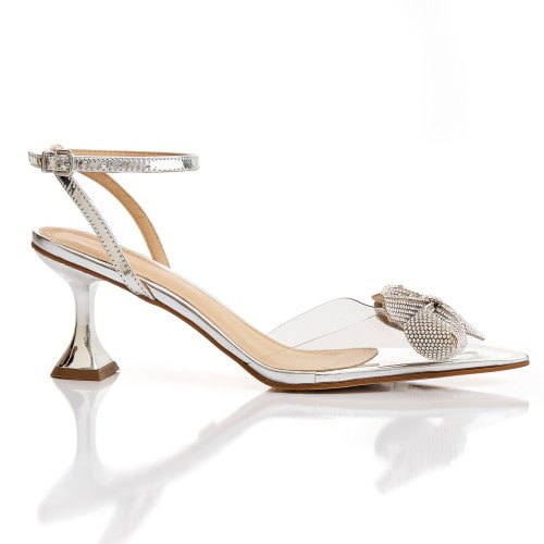 SCARPIN VINIL LANA - PRATA