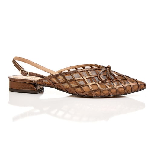 SAPATILHA COURO LILI - CAFÉ