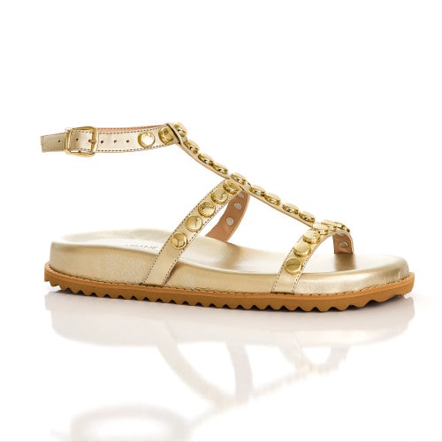 PAPETE COURO BRENDA  - OURO LIGHT