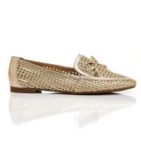 MOCASSIM TRESSÊ CINDY - OURO LIGHT